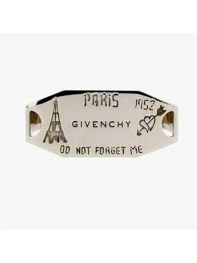 Givenchy Silver Parisian Double Finger Ring Super Rare!